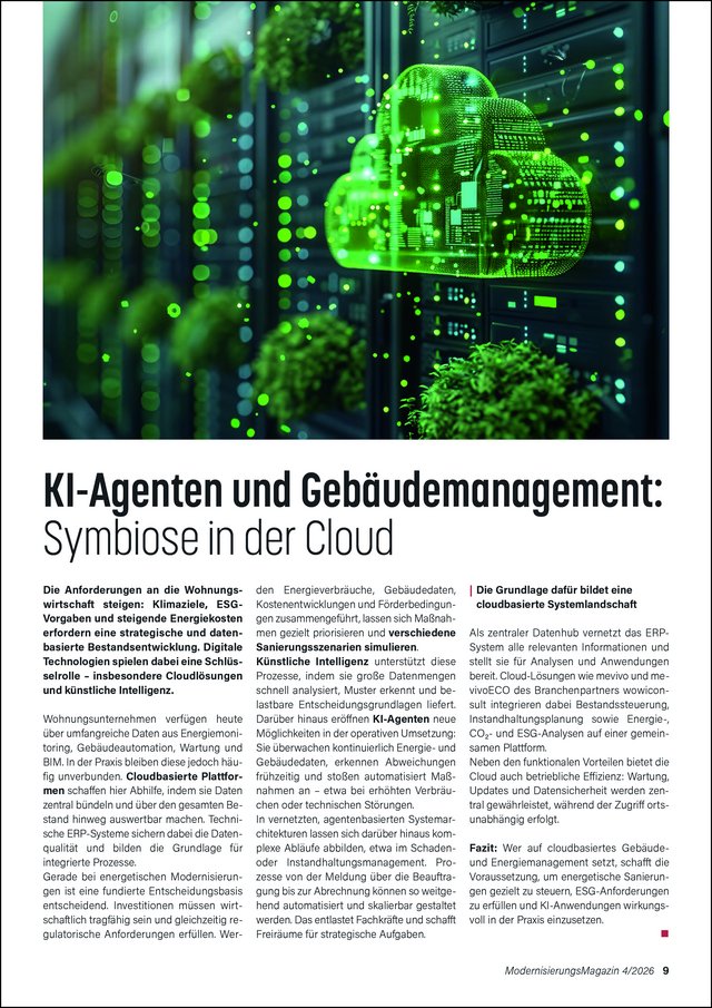KI-Agenten und Gebäudemanagement
