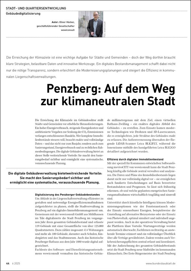 Penzberg: Auf dem Weg zur klimaneutralen Stadt