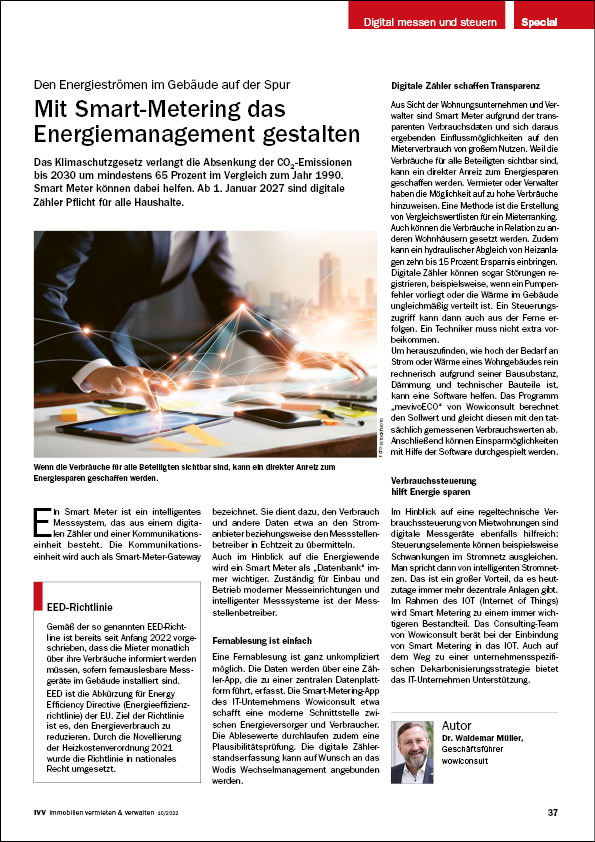 Digital messen und steuern